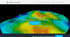 Desktop Screenshot of ephesia-consult.com